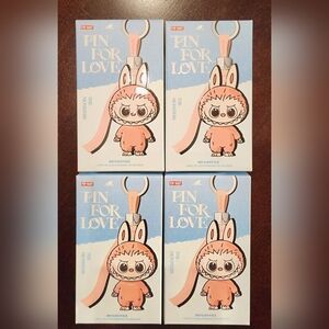 Labubu THE MONSTERS Pin For Love- Vinyl Plush Pendant BIind Box (N-Z)